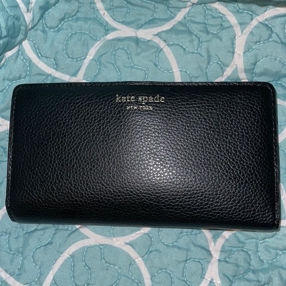 Kate Spade Thin black wallet